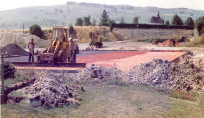 Bau der Anlage 11