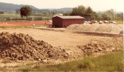 Bau der Anlage 8