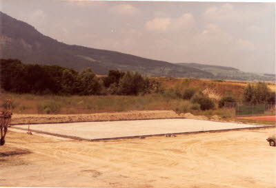 Bau der Anlage 9